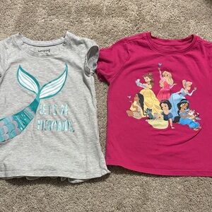 Disney Princess and Mermaid T-Shirts